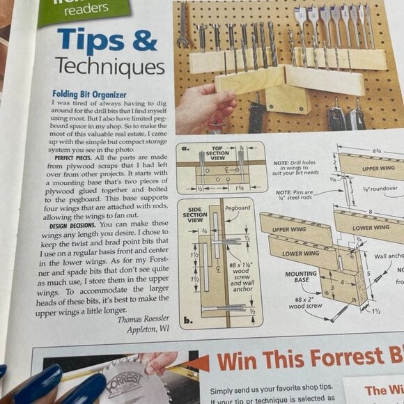 Woodsmith Woodworking Magazine u Vol 38 Issue 228 Dec Jan 2017 Router Technique - Picture 5 of 8